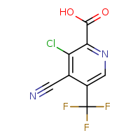 3-chloro-4-cyano-5-(trifluoromethyl)pyridine-2-carboxylic acid