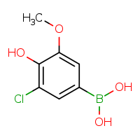 3-chloro-4-hydroxy-5-methoxyphenylboronic acid
