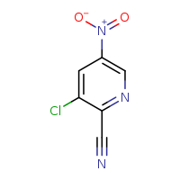 3-chloro-5-nitropyridine-2-carbonitrile