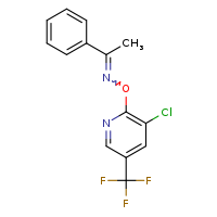 {[3-chloro-5-(trifluoromethyl)pyridin-2-yl]oxy}(1-phenylethylidene)amine