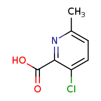 3-chloro-6-methylpyridine-2-carboxylic acid