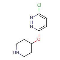 3-chloro-6-(piperidin-4-yloxy)pyridazine