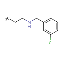 [(3-chlorophenyl)methyl](propyl)amine