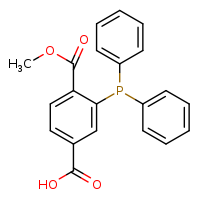 3-(diphenylphosphanyl)-4-(methoxycarbonyl)benzoic acid