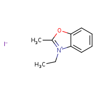 3-ethyl-2-methyl-1,3-benzoxazol-3-ium iodide