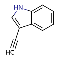3-ethynyl-1H-indole