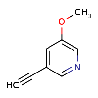3-ethynyl-5-methoxypyridine