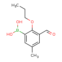3-formyl-5-methyl-2-propoxyphenylboronic acid