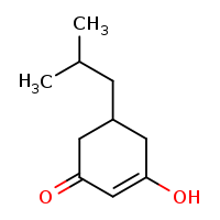 3-hydroxy-5-(2-methylpropyl)cyclohex-2-en-1-one