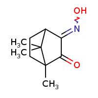 3-(hydroxyimino)-1,7,7-trimethylbicyclo[2.2.1]heptan-2-one