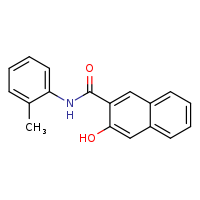 3-hydroxy-N-(2-methylphenyl)naphthalene-2-carboxamide