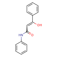 3-hydroxy-N,3-diphenylprop-2-enamide