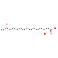 3-hydroxytetradecanedioic acid