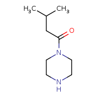 3-methyl-1-(piperazin-1-yl)butan-1-one