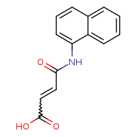 3-[(naphthalen-1-yl)carbamoyl]prop-2-enoic acid