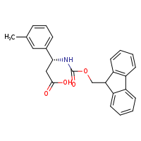 (3R)-3-{[(9H-fluoren-9-ylmethoxy)carbonyl]amino}-3-(3-methylphenyl)propanoic acid