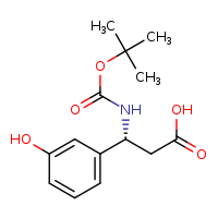 (3R)-3-[(tert-butoxycarbonyl)amino]-3-(3-hydroxyphenyl)propanoic acid