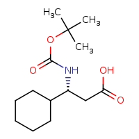 (3R)-3-[(tert-butoxycarbonyl)amino]-3-cyclohexylpropanoic acid