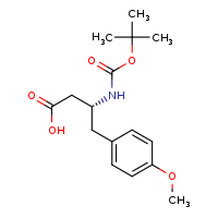 (3R)-3-[(tert-butoxycarbonyl)amino]-4-(4-methoxyphenyl)butanoic acid