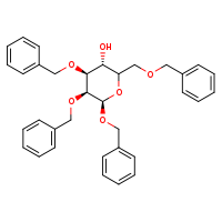 (3R,4S,5S,6R)-4,5,6-tris(benzyloxy)-2-[(benzyloxy)methyl]oxan-3-ol