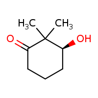 (3S)-3-hydroxy-2,2-dimethylcyclohexan-1-one