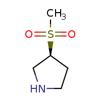 (3S)-3-methanesulfonylpyrrolidine