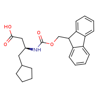 (3S)-4-cyclopentyl-3-{[(9H-fluoren-9-ylmethoxy)carbonyl]amino}butanoic acid