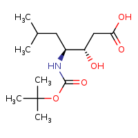 (3S,4S)-4-[(tert-butoxycarbonyl)amino]-3-hydroxy-6-methylheptanoic acid