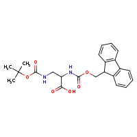 3-[(tert-butoxycarbonyl)amino]-2-{[(9H-fluoren-9-ylmethoxy)carbonyl]amino}propanoic acid