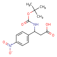 3-[(tert-butoxycarbonyl)amino]-3-(4-nitrophenyl)propanoic acid