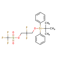 3-[(tert-butyldiphenylsilyl)oxy]-2,2-difluoropropyl trifluoromethanesulfonate