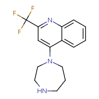 4-(1,4-diazepan-1-yl)-2-(trifluoromethyl)quinoline