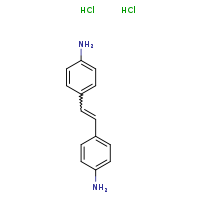 4-[(1E)-2-(4-aminophenyl)ethenyl]aniline dihydrochloride