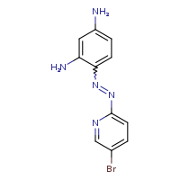 4-[(1E)-2-(5-bromopyridin-2-yl)diazen-1-yl]benzene-1,3-diamine