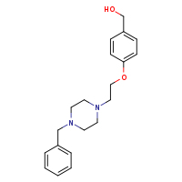 {4-[2-(4-benzylpiperazin-1-yl)ethoxy]phenyl}methanol