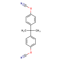 4-{2-[4-(cyanooxy)phenyl]propan-2-yl}phenyl cyanate