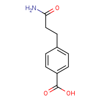 4-(2-carbamoylethyl)benzoic acid