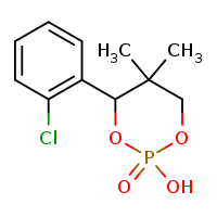 4-(2-chlorophenyl)-2-hydroxy-5,5-dimethyl-1,3,2??-dioxaphosphinan-2-one