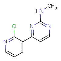 4-(2-chloropyridin-3-yl)-N-methylpyrimidin-2-amine