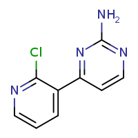 4-(2-chloropyridin-3-yl)pyrimidin-2-amine