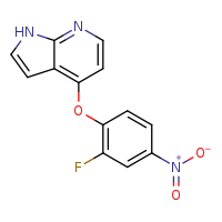 4-(2-fluoro-4-nitrophenoxy)-1H-pyrrolo[2,3-b]pyridine