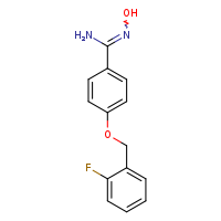 4-[(2-fluorophenyl)methoxy]-N'-hydroxybenzenecarboximidamide