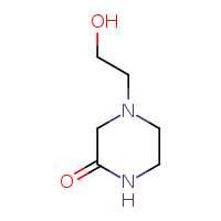4-(2-hydroxyethyl)piperazin-2-one