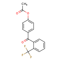 4-[2-(trifluoromethyl)benzoyl]phenyl acetate