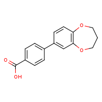 4-(3,4-dihydro-2H-1,5-benzodioxepin-7-yl)benzoic acid