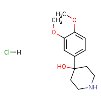4-(3,4-dimethoxyphenyl)piperidin-4-ol hydrochloride