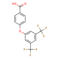 4-[3,5-bis(trifluoromethyl)phenoxy]benzoic acid
