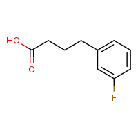 4-(3-fluorophenyl)butanoic acid