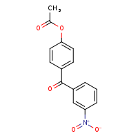 4-(3-nitrobenzoyl)phenyl acetate