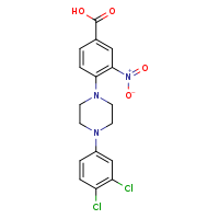 4-[4-(3,4-dichlorophenyl)piperazin-1-yl]-3-nitrobenzoic acid